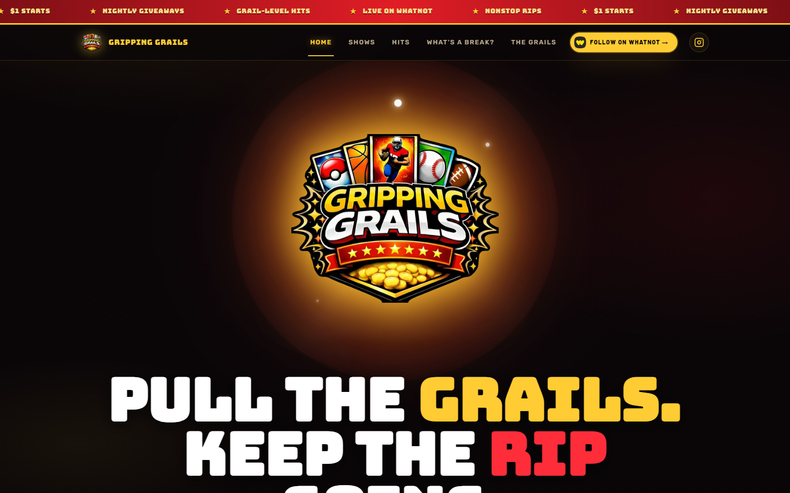 Gripping Grails — site preview